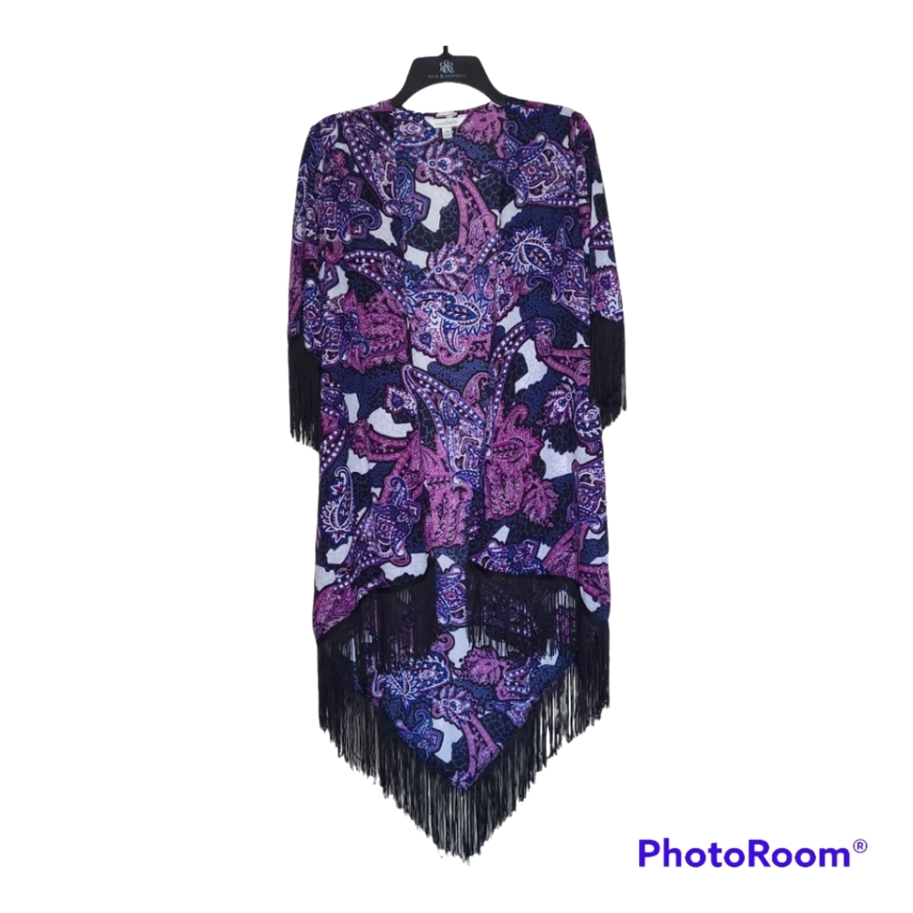 Charming Charlie Paisley Kimono